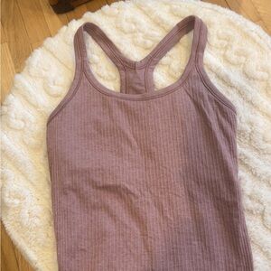 lululemon athletica Ribbed Tank Top - Mauve